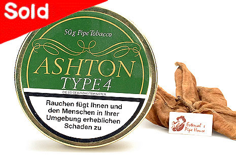 Ashton Typ 4 Pfeifentabak 50g Dose